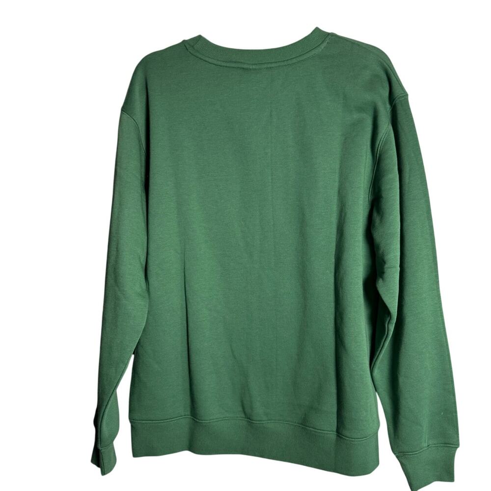 SANRIO HELLO KITTY Crew Sweatshirt NEW Green LS Graphic Size M - Picture 4 of 6